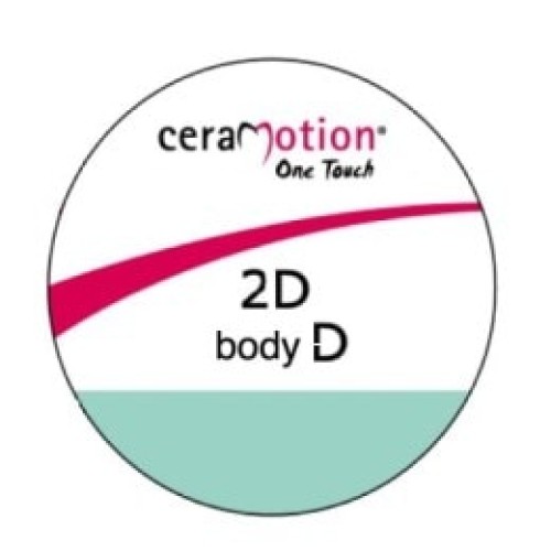 Ceramotion Paste 2D body-D 3г - Материал керамический для облицовки стоматологических реставраций Dentaurum (Германия)