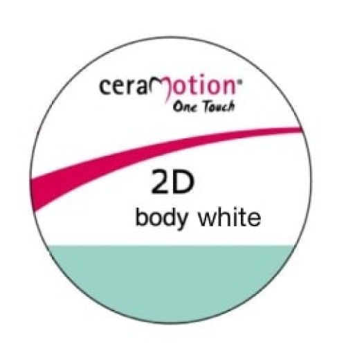 Ceramotion Paste 2D body-white 3г - Материал керамический для облицовки стоматологических реставраций Dentaurum (Германия)
