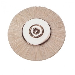 Renfert Goat hair brushes - Щётки из козьего ворса, смонтированные, диаметр 19 мм, упаковка 12 шт.