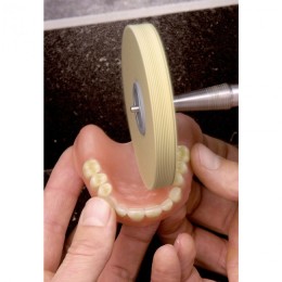 Renfert Polishing wheel - Полотняные круги с силиконовой пропиткой, диаметр 80 мм, толщина 10 мм, упаковка 4 шт.