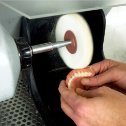 Renfert Circles folded - Круги складчатые (из бязи), полировальные, диаметр 100 мм, толщина 14 мм, 1 шт.