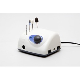 Saeshin STRONG 210 105L - косметологический микромотор с наконечником 105L и педалью включения-выключения, в сумке, 35000 об/мин