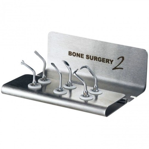 Acteon BoneSurgery II – набор насадок (BS1 II, BS2L II, BS2R II, BS4 II, BS5 II, BS6 II) костная хирургия для Piezotome II Satelec Acteon Group (Франция)