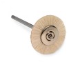 Renfert Goat hair brushes - Щётки из козьего ворса, смонтированные, диаметр 19 мм, упаковка 12 шт. (Renfert (Германия))