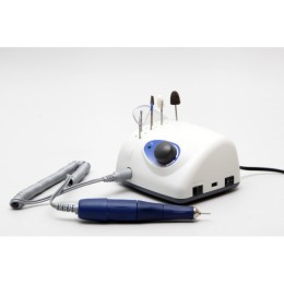 Saeshin STRONG 210 105L - косметологический микромотор с наконечником 105L и педалью включения-выключения, в сумке, 35000 об/мин